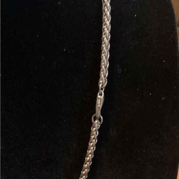 Handcrafted Bump’s Creations Fire Cross Pendant Necklace - Picture 5 of 8